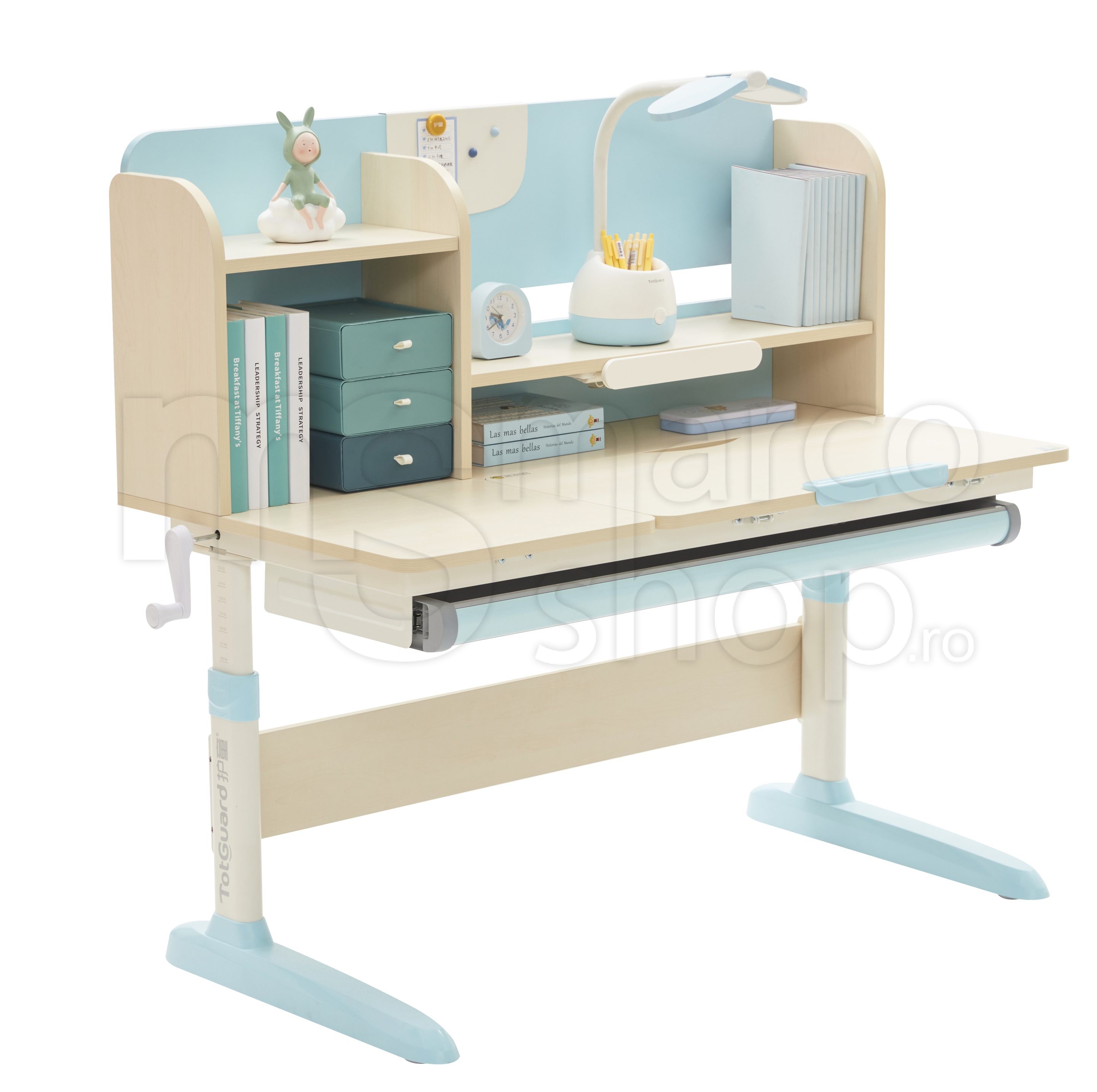 Birou Ergonomic Reglabil pentru Copii 3–18 ani, cu...