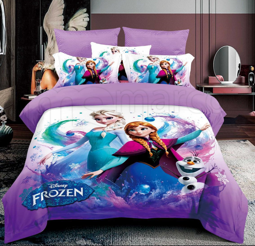Lenjerie copii 6 piese Frozen Purple