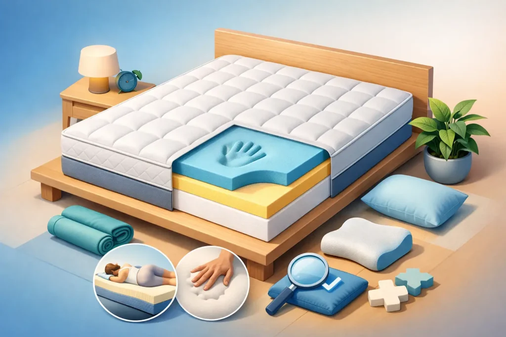 Saltea memory foam 160x200 - cum alegi bine