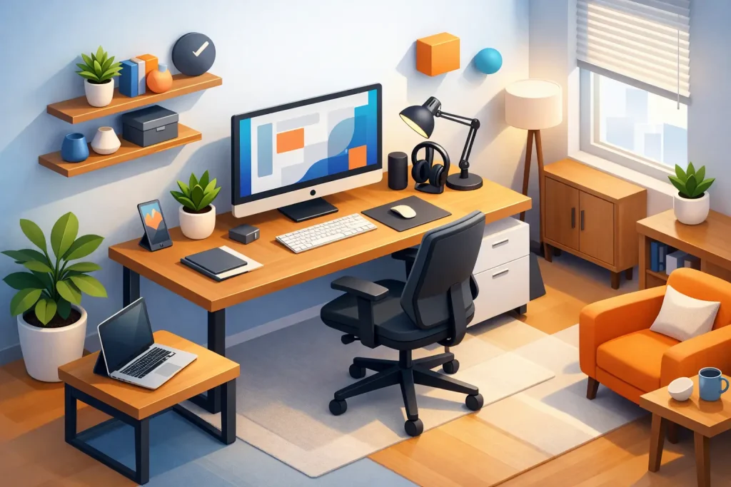 Mobilier pentru home office ales corect