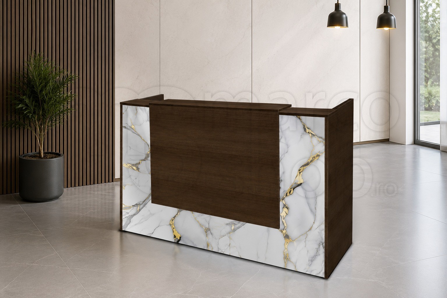 Recepție Elegant Gold Marble – design premium pen...